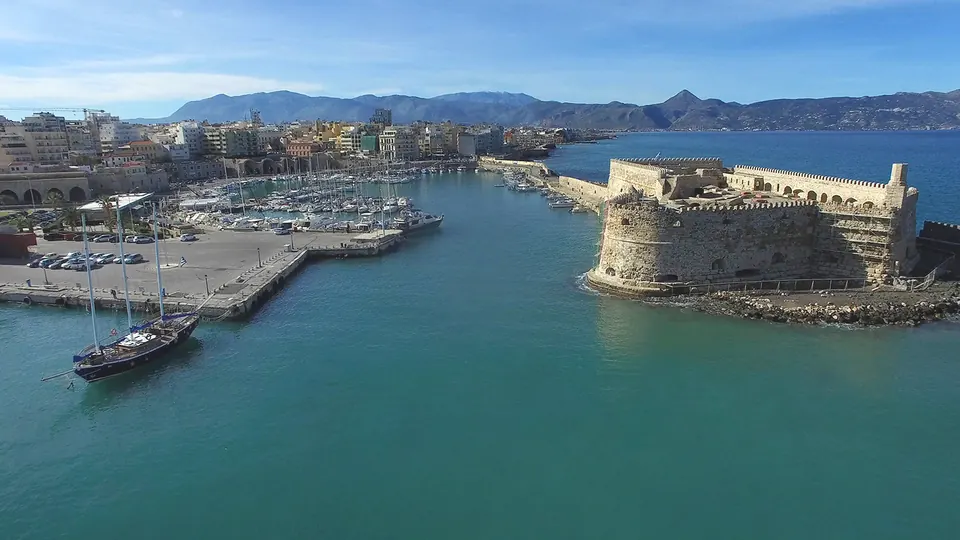 Koules fortress from above