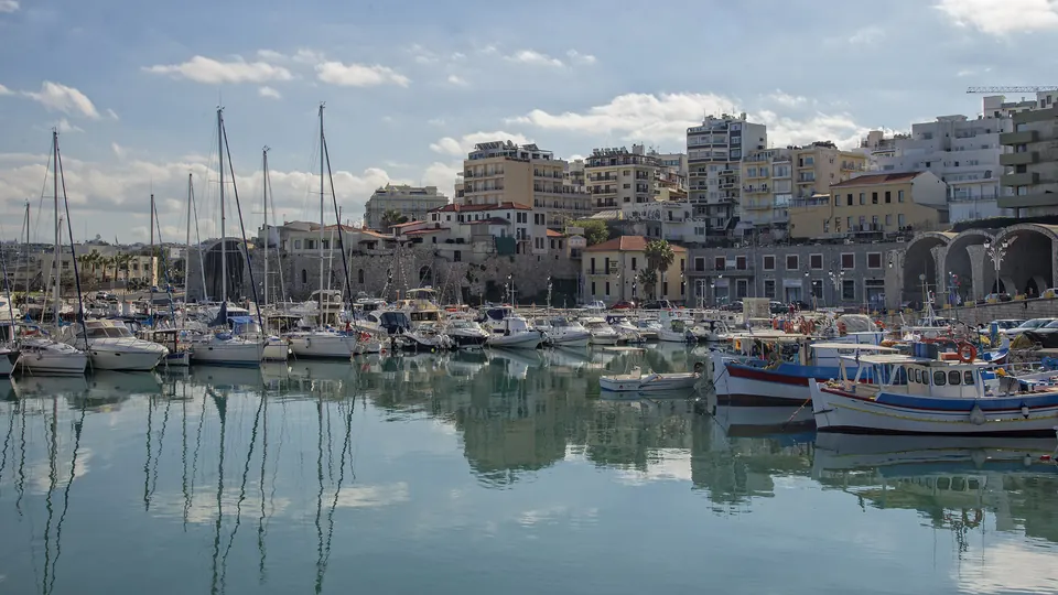 The old harbour marina